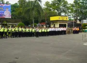 Awali Operasi Keselamatan Candi 2025, Polres Tegal Adakan Apel Gelar Pasukan