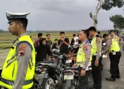 Datangi Lokasi Balap Liar, Satlantas Polres Purbalingga Amankan 14 Sepeda Motor
