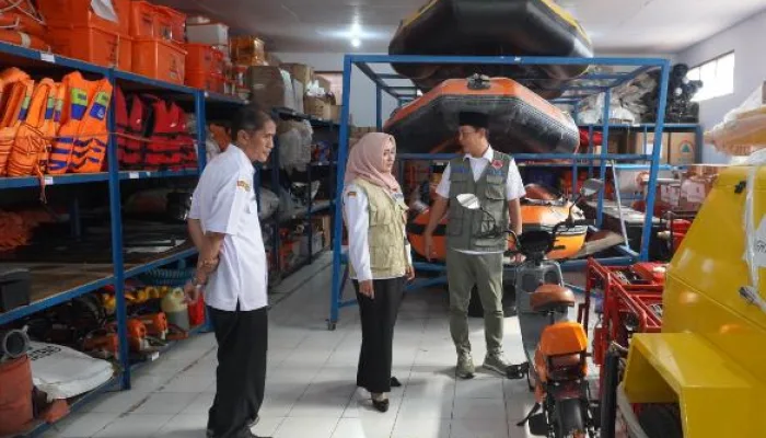 Wakil Wali Kota Tegal Kunjungi Kantor Badan Penanggulangan Bencana Daerah