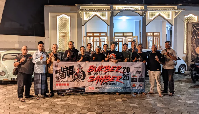 Bikers Subuhan Tegal Gelar Bukber dan Sahur on The Road