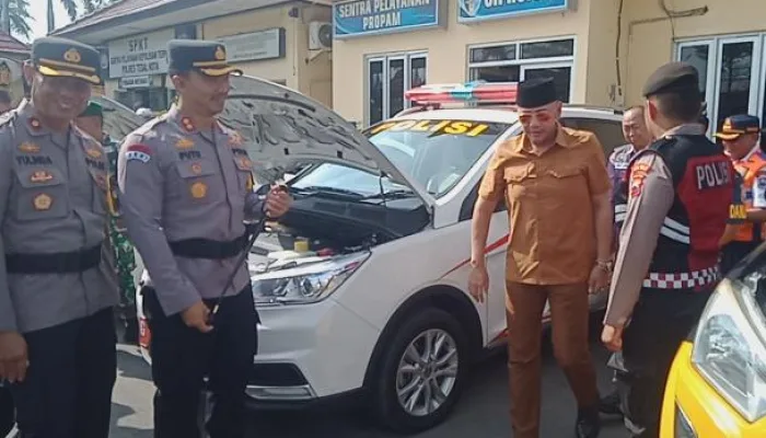 Jelang Lebaran Polres Tegal Kota Gelar Apel Pasukan Operasi Ketupat 2025