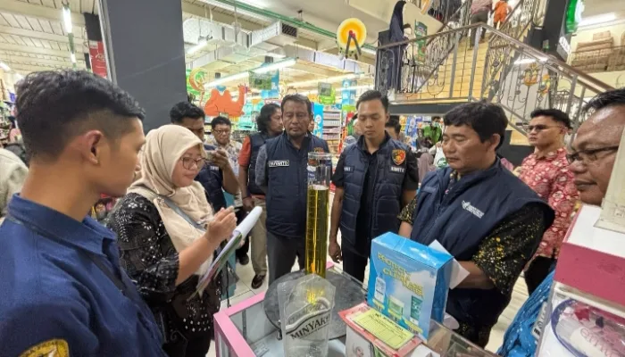 Sidak Minyakita di Beberapa Lokasi, Satgas Pangan Polres Tegal Temukan Perbedaan HET