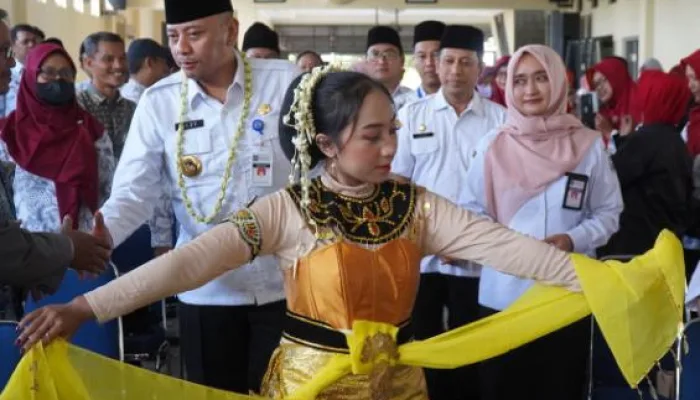 Suasana Hangat Halal Bihalal yang di Gelar PGSI Kota Tegal, Begini Pesan Dedy Yon