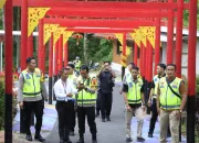 Kapolres Tegal Lakukan Sidak di Obyek Wisata Guci