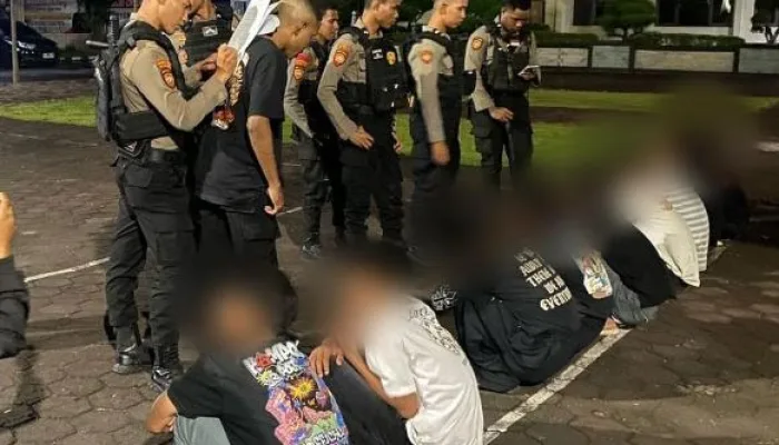 9 Remaja Berhasil Diamankan Polisi, Bawa Stick Golf Untuk Tawuran