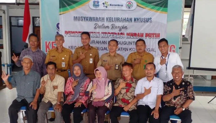 Kelurahan Randugunting Dirikan Koperasi Kelurahan Merah Putih