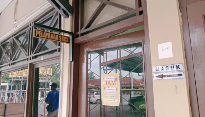 Pengajuan SKCK Membludak, Polres Tegal Imbau Masyarakat Gunakan Aplikasi Super App Polri Presisi