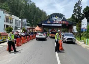 Polres Tegal Siagakan Personel di Jalur Wisata Guci selama Libur Panjang Idul Adha