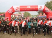 Semarak Bhayangkara ke-79, Ribuan Peserta Olahraga Bersama Polres Tegal Padati Lapangan Aspol Kalibliruk