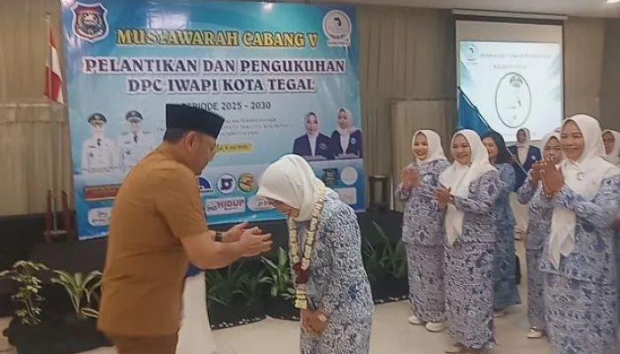 DPC IWAPI Kota Tegal Periode 2025-2030 Resmi di Kukuhkan