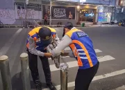 Tim Gabungan Terus Gelar Uji Coba Car Free Night di Kota Tegal