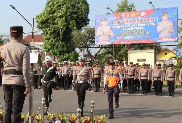 Operasi Patuh Candi 2025 Polres Tegal