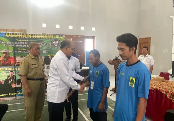 Pelatihan las listrik Lapas Slawi