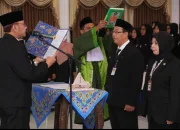 305 Guru dan Seorang Analis Ketahanan Pangan Dilantik kedalam Jabatan Fungsional