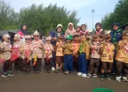 Jambore Kemah Pra Siaga Sukseskan Peringatan Hari Pramuka ke-64