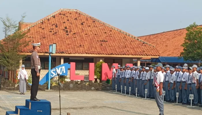 Satlantas Polres Tegal Kota Kunjungi SMA 5 Kota Tegal, Begini Pesan Kasatlantas
