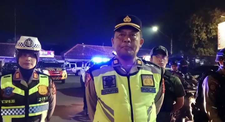 Patroli skala besar polres tegal