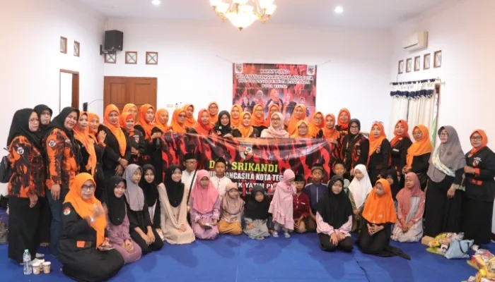 Srikandi Pemuda Pancasila dan Wawalkot Adakan Santunan Anak Yatim Piatu