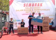 Jalan Sehat Meriah di Lapas Slawi, Doorprize Kulkas hingga Mesin Cuci Jadi Rebutan
