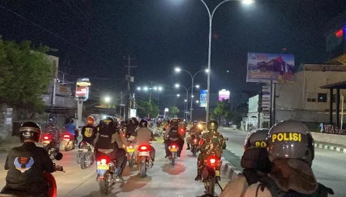 Tim Gabungan Adakan Patroli, Amankan Wilayah Kota Tegal, Begini Tegas Kapolres