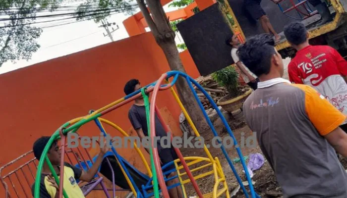 Akibat Demo Ricuh Taman dan Fasilitas di Rusak dan Dijarah, Pemkot Tegal Rugi Rp 300 Juta