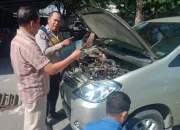 Cek Fisik kendaraan Mudah dan Membantu Masyarakat, Begini Pesan Baur Cek Fisik
