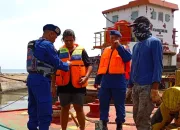 Satpolairud Polres Tegal Kota Gelar Patroli Laut dan Cek Kesehatan Nelayan di Perairan Utara Tegal