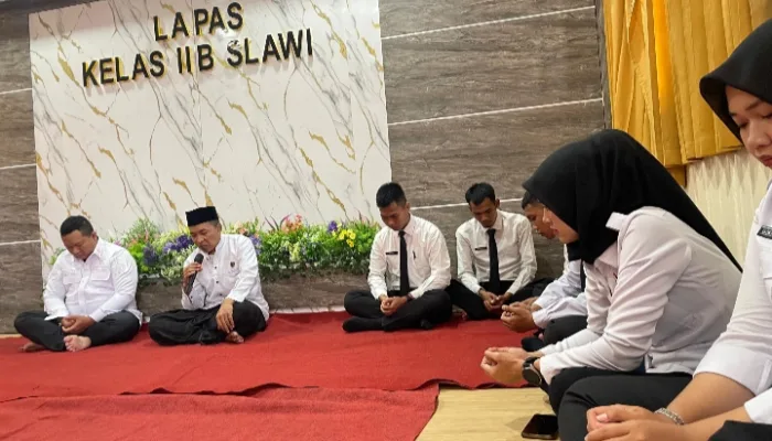 Satukan Hati Demi Kedamaian Negeri, Lapas Slawi Gelar Doa Bersama