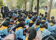 Digelar Meriah, Ribuan Pelajar Ikuti Uji Kecakapan dan Pengukuhan PMR Mula, Madya, Wira di Pemkab Tegal