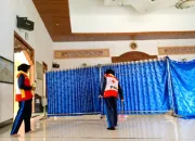 Aksi Forpis PMI Kabupaten Tegal Bikin Heboh, Masjid Al-Hajj Slawi Disulap Jadi Kinclong