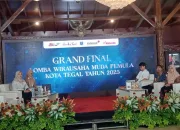 Disporapar Kota Tegal Gelar Grand Final Lomba Wirausaha Muda Pemula Kota Tegal 2025