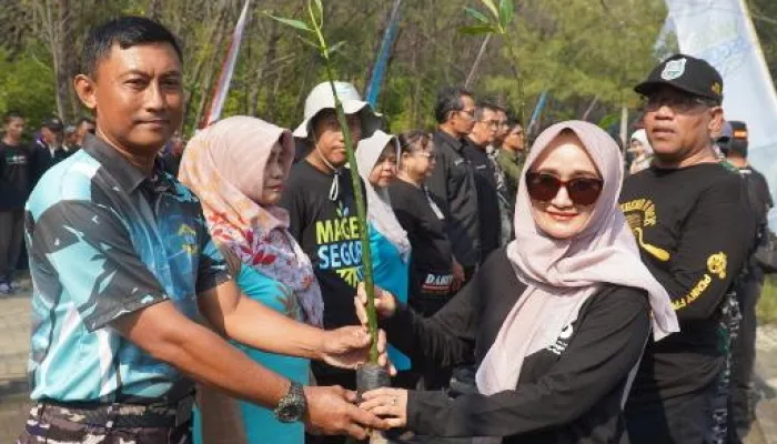 Penanaman Mangrove “Mageri Segoro” di PAI, Begini Tegas Mba Iin