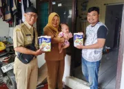 Cegah Stunting Camat Tegal Barat Rutin Salurkan Bantuan Susu
