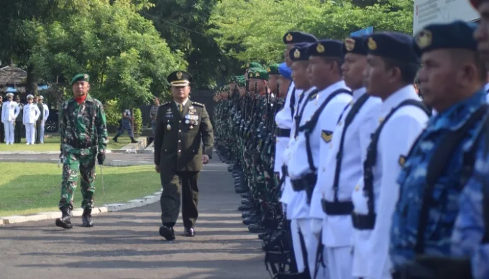 Kodim 0712/Tegal Gelar Upacara HUT ke-80 TNI, Teguhkan Komitmen Demi Indonesia Maju
