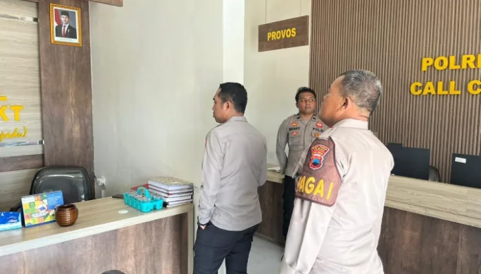 Turun Langsung ke SPKT, Kapolres Tegal Tunjukkan Wajah Baru Pelayanan Polri