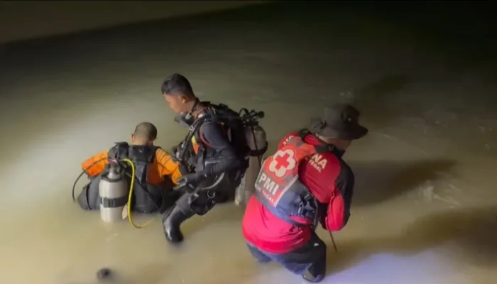 Dua Remaja Hilang Tenggelam di Sungai Gung Tegal Usai Nekat Lompat dari Jembatan