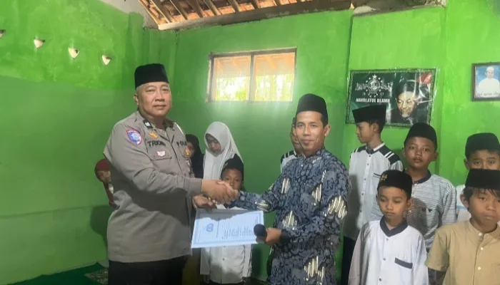 Satlantas Polres Tegal Santuni 50 Anak Yatim, Wujud Kepedulian dan Doa untuk Keselamatan Bertugas