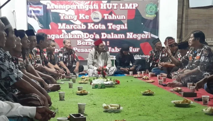 Peringati HUT ke-25, Marcab LMP Kota Tegal Gelar ‘Doa Dalam Negeri’ di Pondok Pesantren Jabal Nur