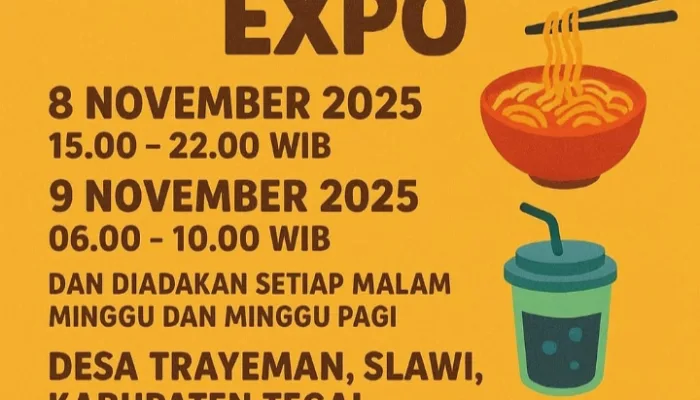 UMKM Menjangan Expo di Slawi, Ajang Gebyar Warga Trayeman Dukung Ekonomi Lokal