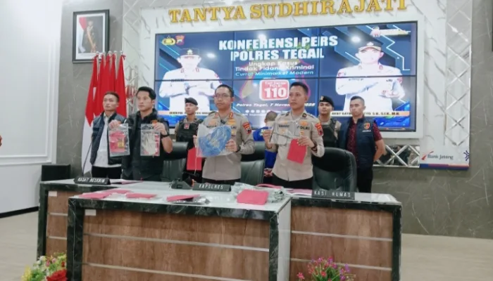 Bobol Alfamart Pakai Google Maps, Dua Pelaku Ditangkap di Kawasan Ruko Slawi