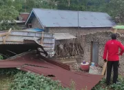 Hujan Disertai Angin Kencang Terjang Bumijawa, Lima Rumah Warga Rusak