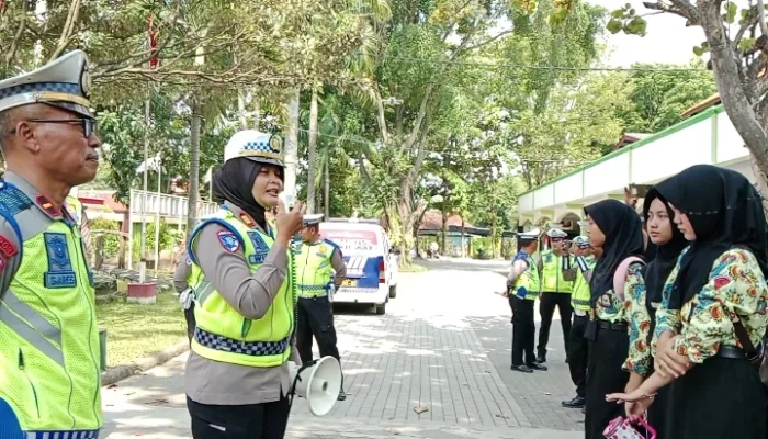 Kasus Kecelakaan Pelajar Meledak, Satlantas Polres Tegal Tebar Edukasi ke Sekolah-sekolah
