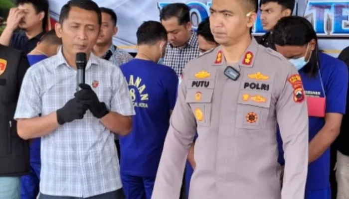 Sat Reskrim Polres Tegal Kota Berhasil Amankan Dua Pelaku Pengrusakan Fasilitas Kepolisian