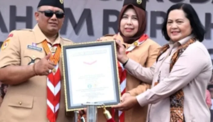 Banyumas Pecahkan Rekor Muri, 13.149 Pramuka Garuda Dilantik Sekaligus