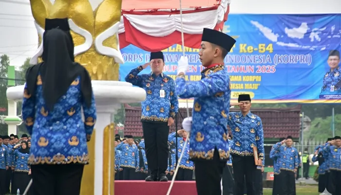 Peringatan HUT KORPRI ke-54, Bupati Tegal Tekankan Netralitas ASN di Era Digital