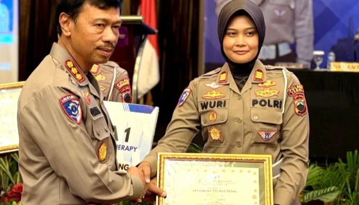 Tembus Peringkat Atas, Polres Tegal Sabet Juara 2 Lomba Blackspot Therapy 2025