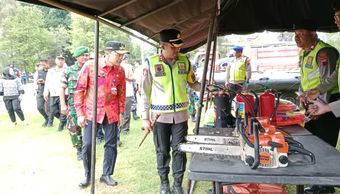 Hadapi Nataru di Tengah Cuaca Ekstrem, Polres Tegal Kerahkan 600 Personel Termasuk Basarnas