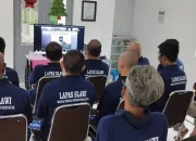 Rayakan Natal dari Balik Jeruji, WBP Nasrani Lapas Slawi Ikuti Ibadah Penuh Khidmat