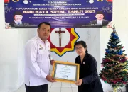 Suasana Khidmat Natal di Lapas Slawi, Remisi dan Penghargaan Diberikan Sekaligus