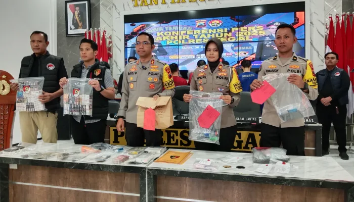 Dari Kriminalitas hingga Narkoba, Ini Catatan Kinerja Polres Tegal Sepanjang 2025